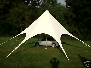 Partyzelt - Sternzelt 10m de luxe
